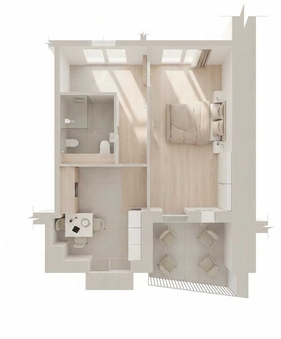 Квартира с АГВ в сданном доме, генераторы - свет всегда / єОселя