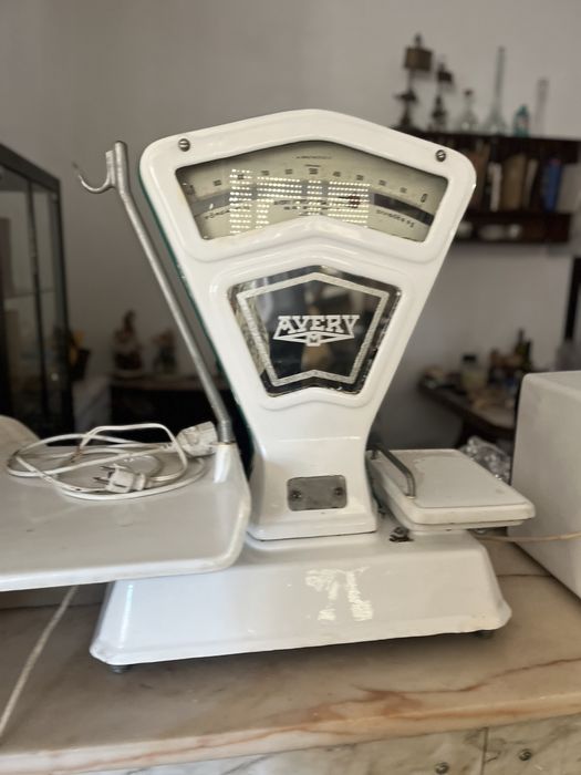 Balança de talho com gancho antiguidade