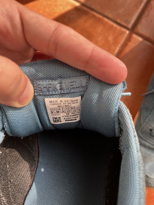 Reebok classic x montana cans