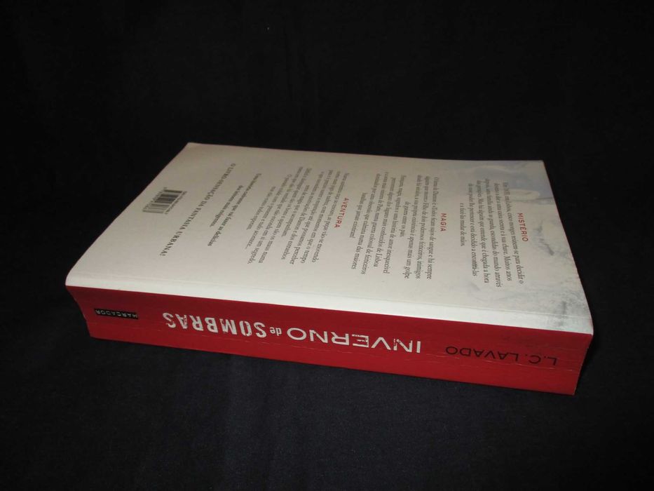 Livro Inverno de Sombras L. C. Lavado Marcador