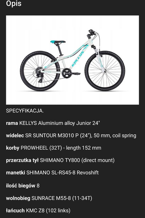 Rower Kellys Kiter