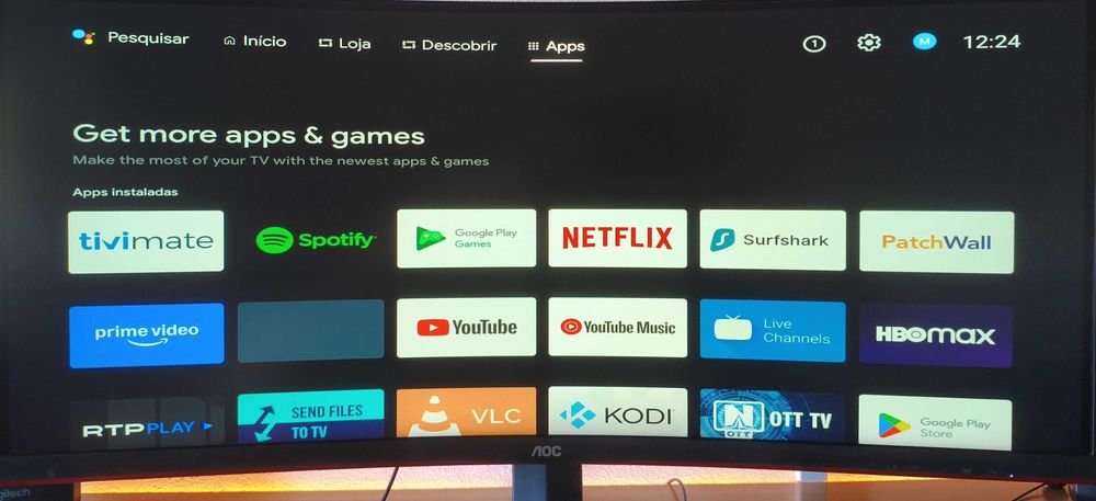 Xiaomi Mi Box S 4K – Como novo