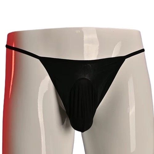 Męskie koronkowe stringi