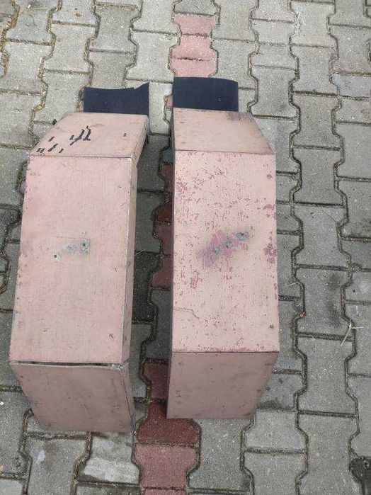 Błotniki aluminiowe do przyczepki