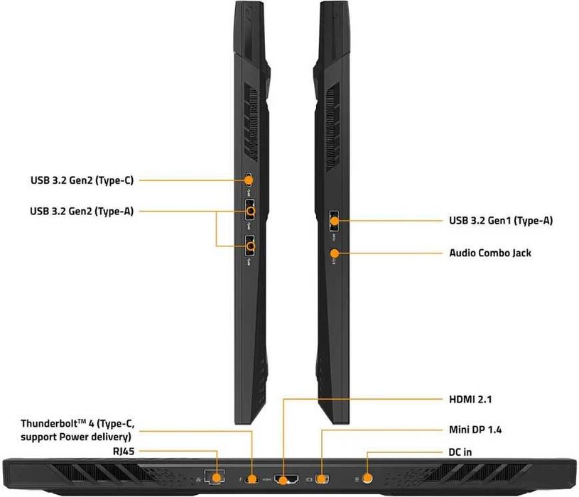 Gigabyte  AORUS X15 ASF - I9 13980HX + Invidia RTX 4070