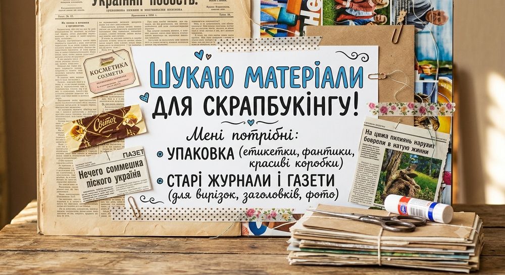 Матеріал для скрапбукінгу