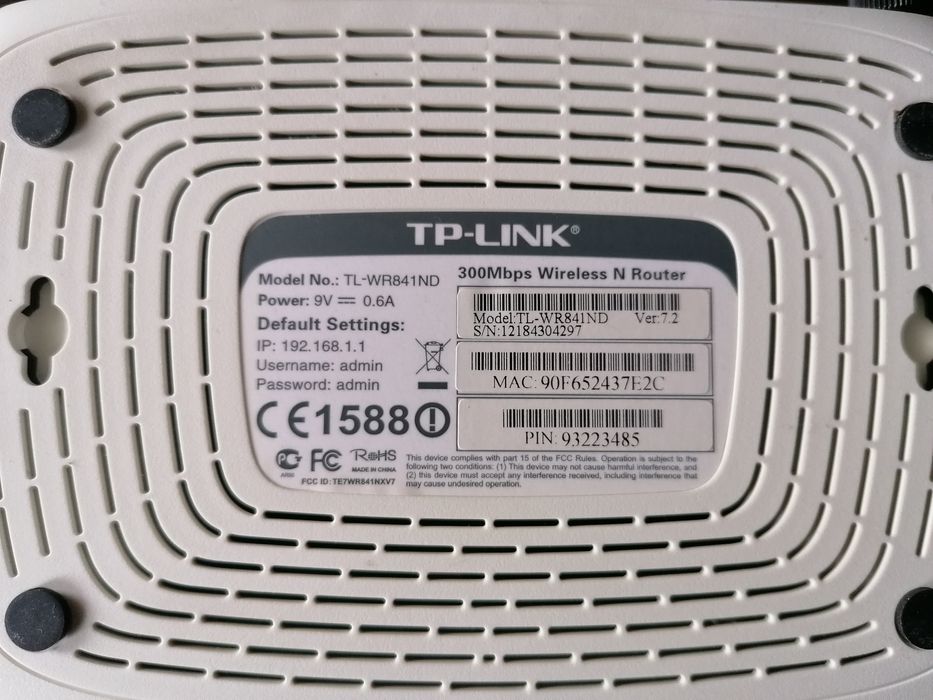 Router TP-LINK TL-wr841nd