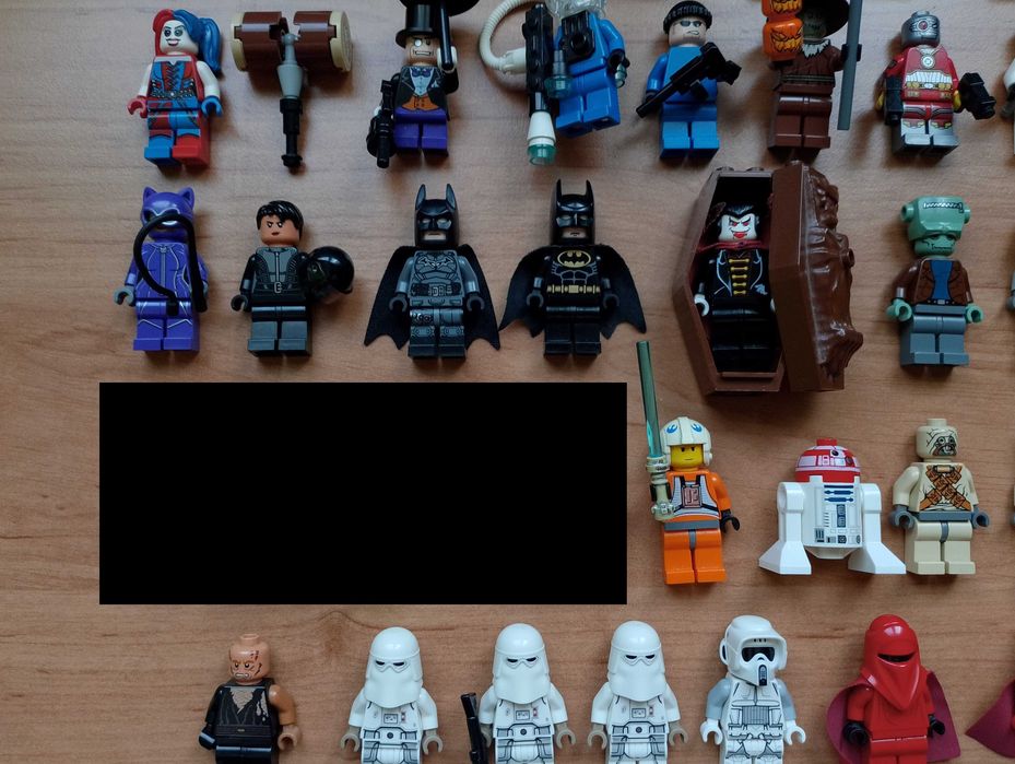 Coleção de Minifiguras LEGO de Vários Temas (Batman, StarWars, Marvel)