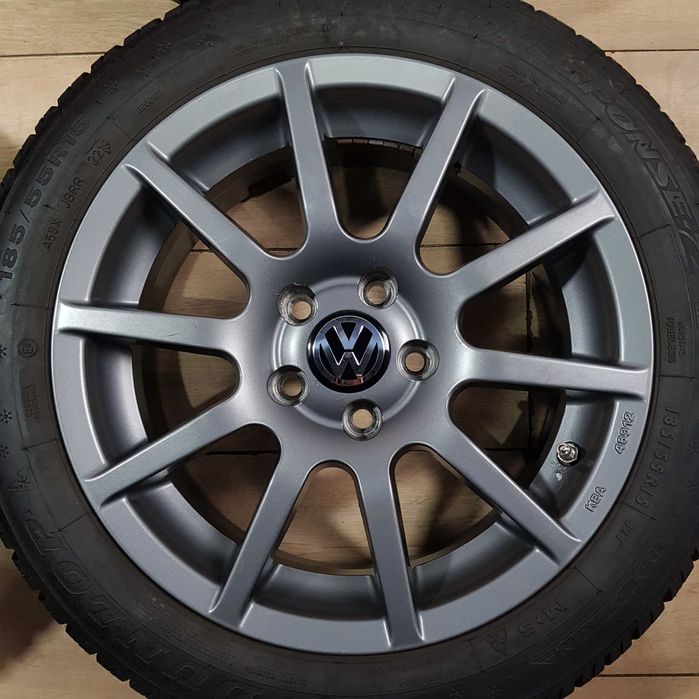 Диски VW R15 5x100 Polo Golf 4 Skoda Fabia Rapid Octavia Praktik Scala
