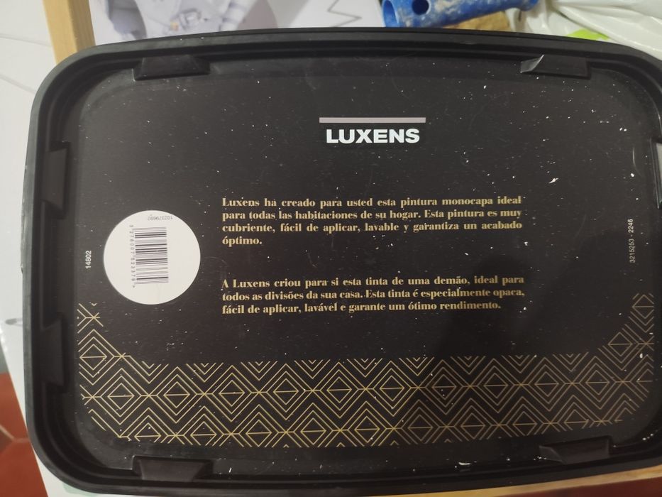 Tinta Luxens versão Premium rosa