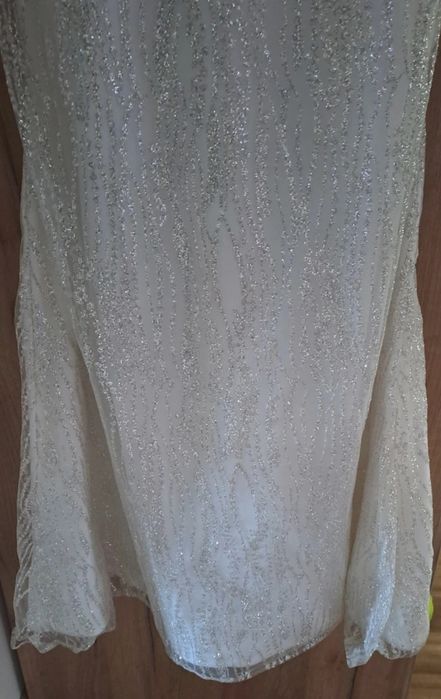 Piękna suknia ślubna syrenka r 36