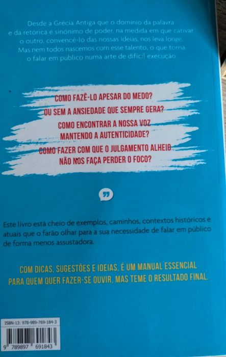 Livro "Falar em Público"