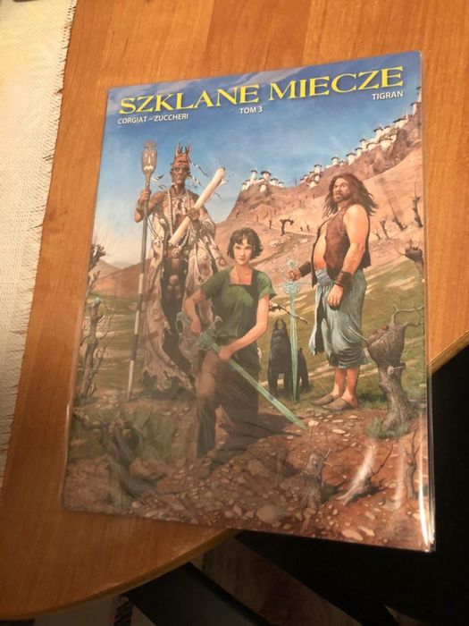 Szklane Miecze, Komplet, Idealny, Folia