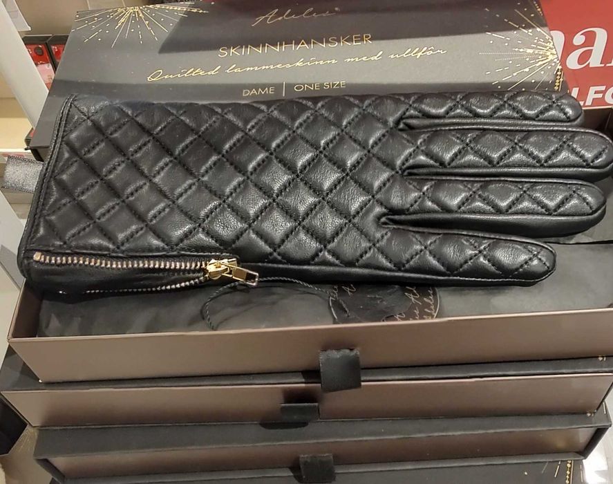 Перчатки кожаные мужские/женские Норвегия