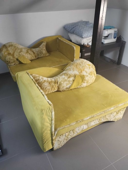 Łóżko dziecięce zielone 185x80