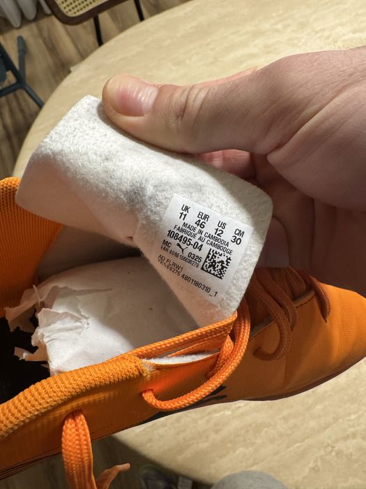 Sapatilhas futsal PUMA (usadas UMA vez)