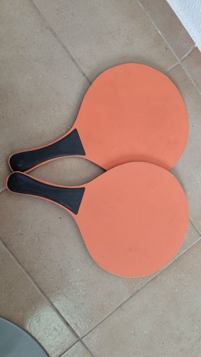 2 raquetes de praia
