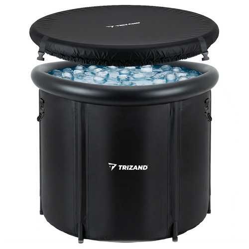 Зимова бочка Trizand 320л мобільна ванна Моржування Крижана кріо ванна