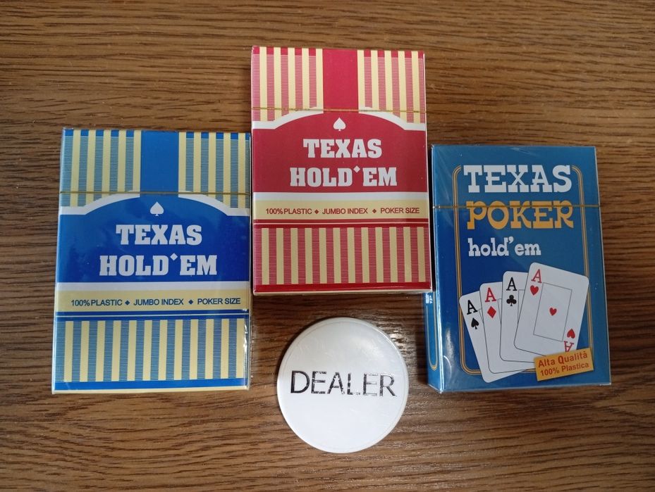 Фішки для покеру "Poker stars" фішка DEALER,  карти TEXAS HOLD'EM