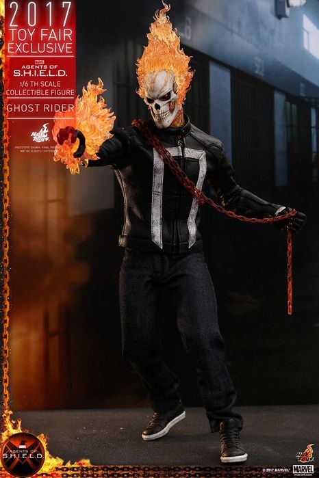Фигурка 1/6 hot toys tms 05 AGENTS OF S.H.I.E.L.D. – GHOST RIDER