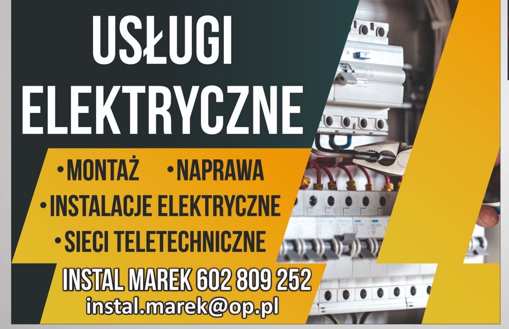 Usługi Elektryczne, Instalacje Elektryczne.