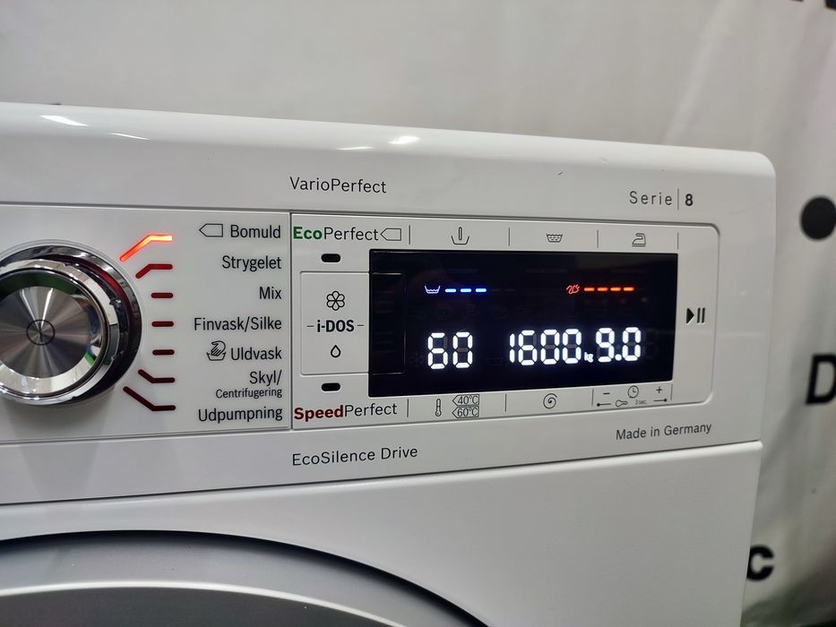 Пральна машина Bosch Serie 8 I-Dos EcoSilence Drive Led підсвітка A+++