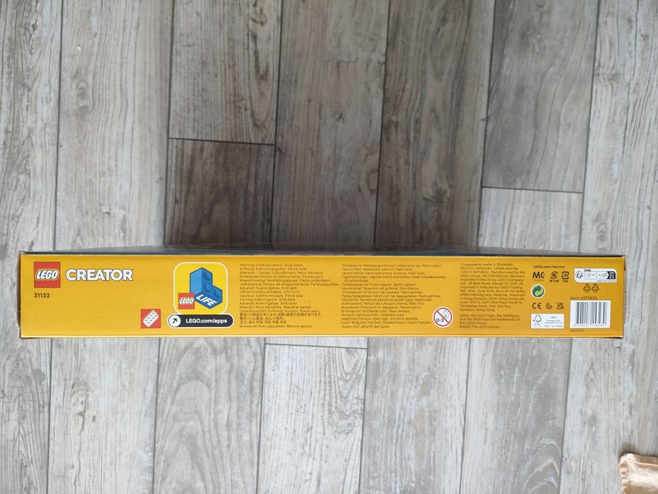 nowy zestaw klocków LEGO creator 3in1 31132 statek wikingów