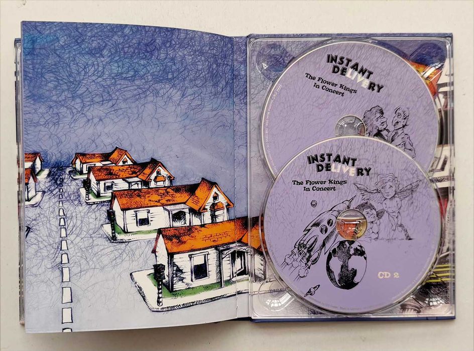 2DVDs+2CDs_The Flower Kings, Instant DeLIVEry.