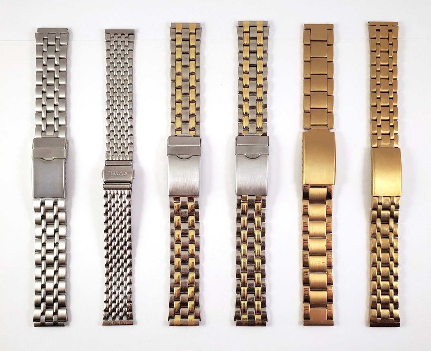 Новые Браслеты для часов Ремешки стальные под ушки 18 мм. Нержавейка..