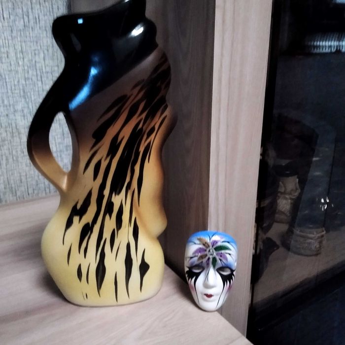 Керамическая ваза "Луна", Маска .