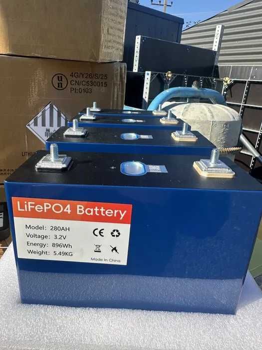 Акумулятори Eve 280ah еве 280 Eve LiFePO4 ічейки іві З тестолітом