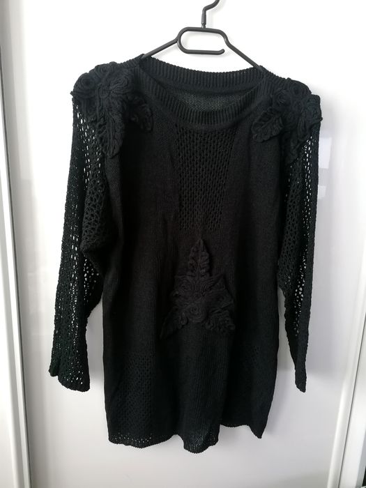 Sweter ażurowy S/M
