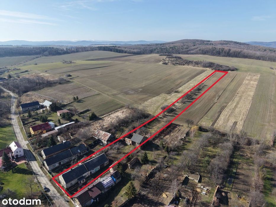 Sprzedam dom 120 m2 wraz z działką rolną, lącznie 8900m2
