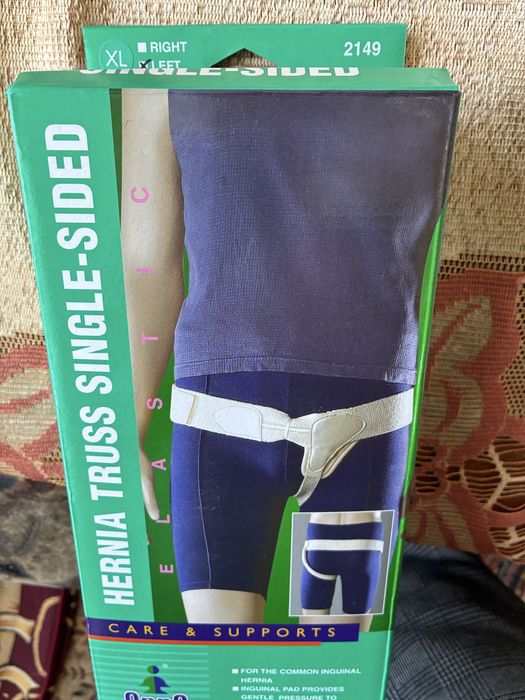 Pas przepuklinowy pchwinowy lewostronny XL