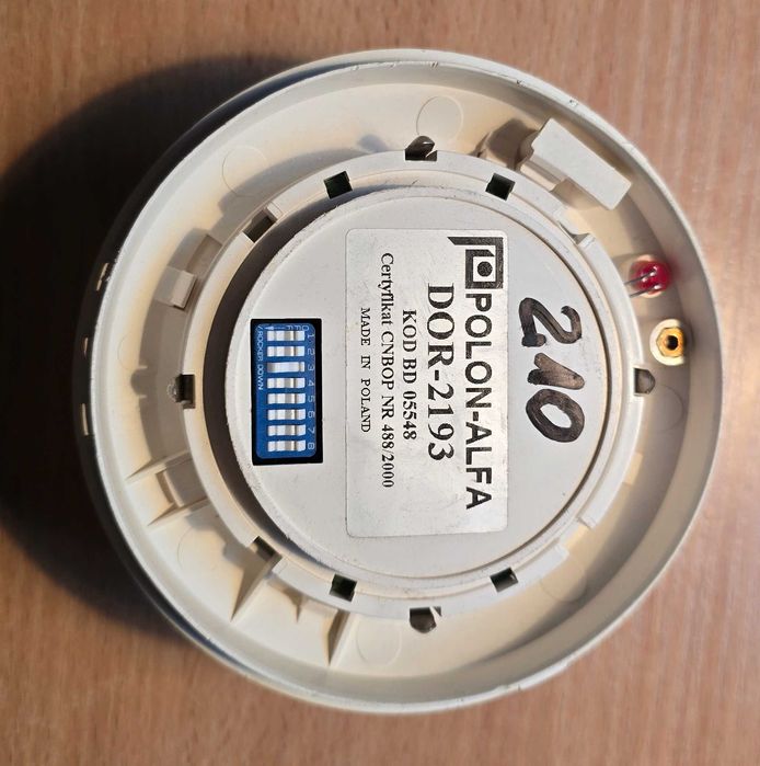 Optyczna czujka dymu DOR-2193 POLON - ALFA Telsap DOR 2193
