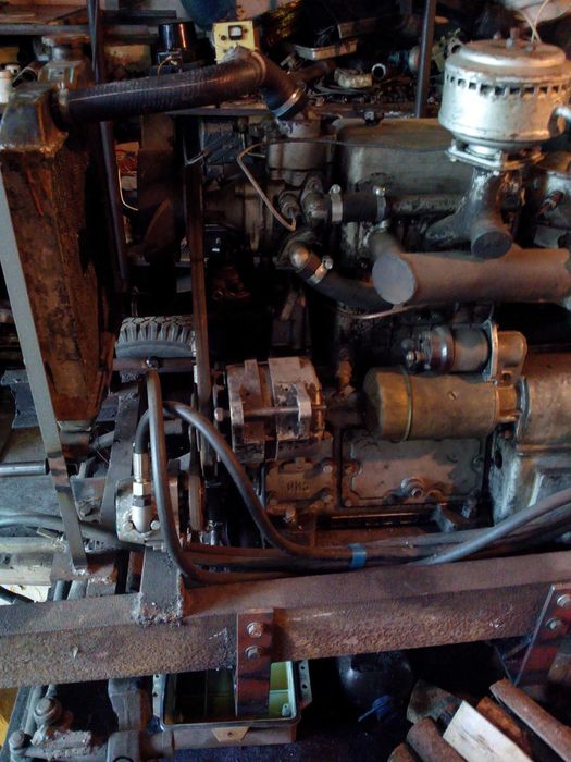 Трактор саморобний