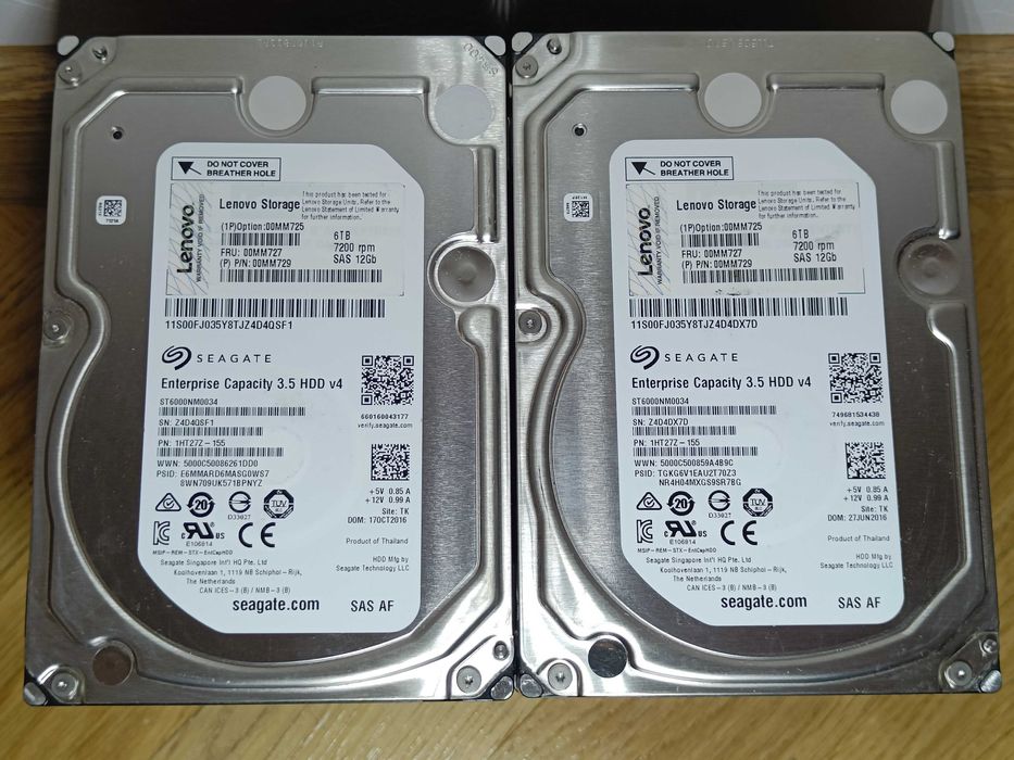 Серверний Хард Диск HDD Seagate 6TB Enteprice 7200RPM SAS 12GB/s 3.5