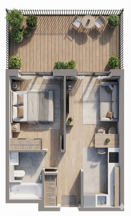 2-кімнатна квартира з власним двориком Білогородка під Києвом 1 поверх