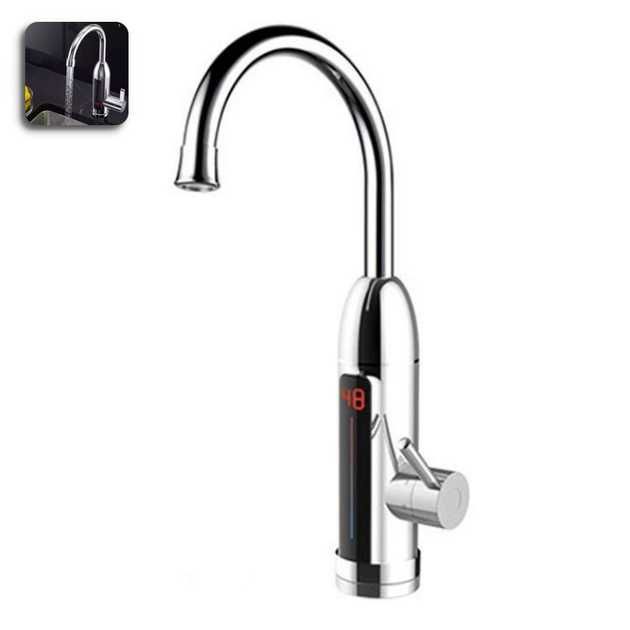 Проточний водонагрівач Delimano RX-012, бойлер на кран 3000 Ватт