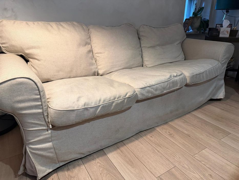Sofa 2szt  dwu i trzyosobowa EKTORP   nierozkładana