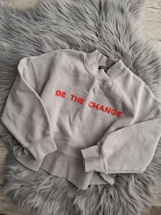 Bluza Szara dziewczynka 134 dziewczęca Primark