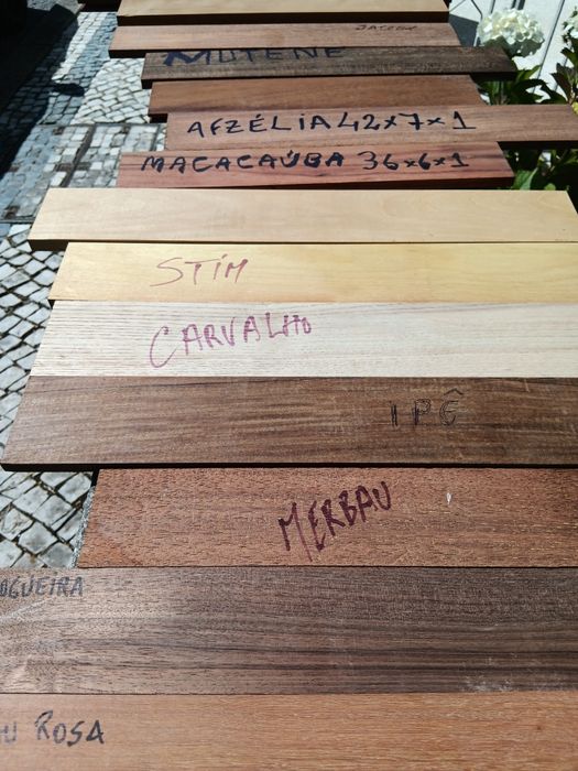 Pavimentos vários tipos