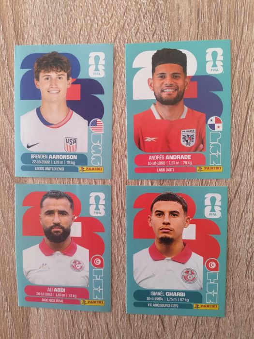 Cromos mundial futebol Panini 2026