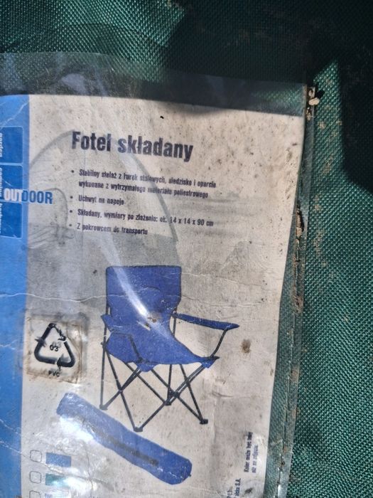 Krzesła wędkarskie 2szt