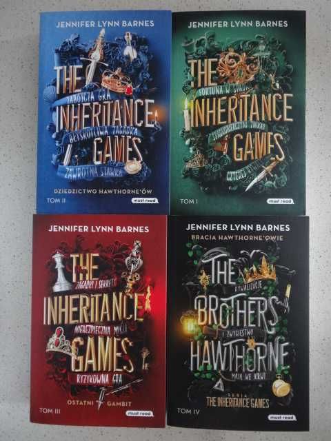 The Inheritance Games tom 1-4  Jennifer Lynn Barnes