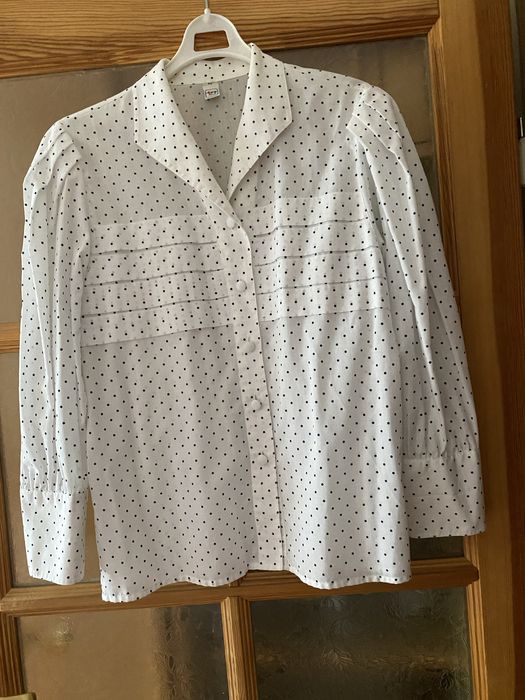 Elegancka bluzka w groszki