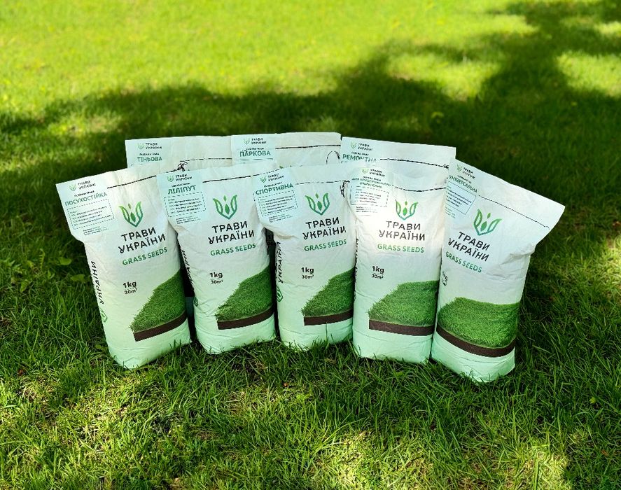Насіння газону/ Газонна трава/ Трави України/ Газон