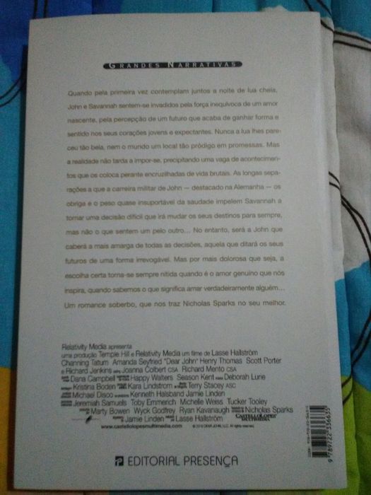 Livro:Nicholas Sparks, Juntos ao Luar