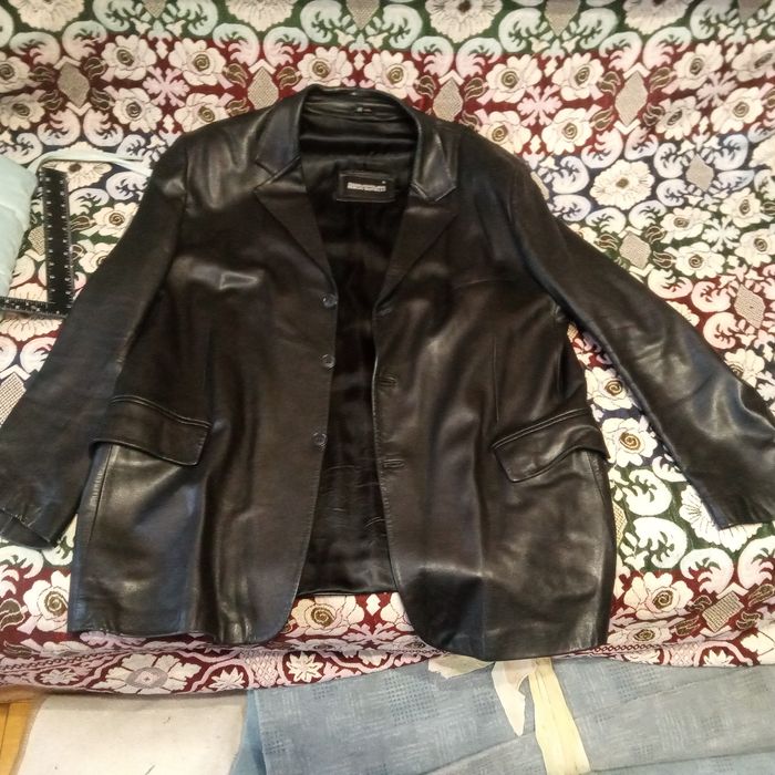 Куртка кожаная бу