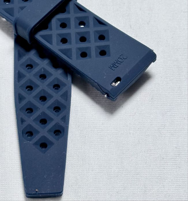 Gumowy pasek do zegarka typu Tropic (20mm)